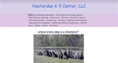 Desktop Screenshot of hunterdonk-9center.com